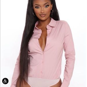 BRAND NEW WITH TAG Dress shirt romper